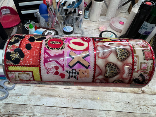 25 oz Duo Patchwork Valentines