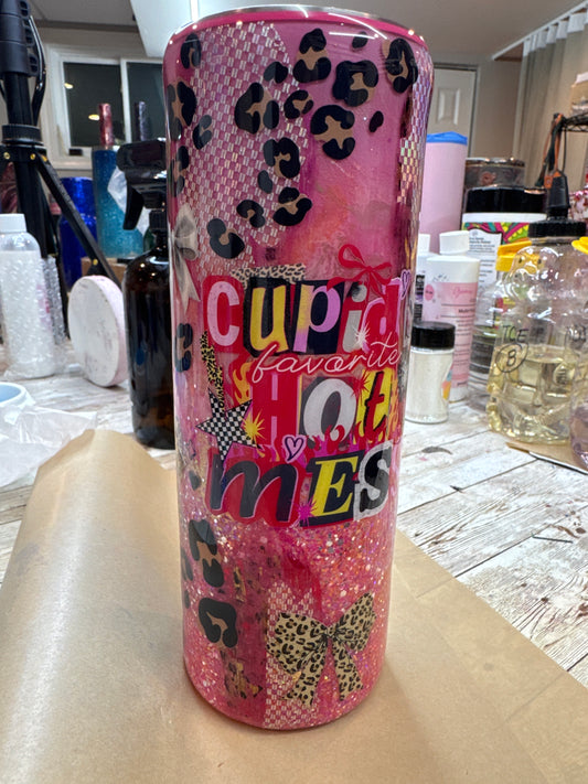 20 oz Hogg push top Cupid’s Fave Hot Mess