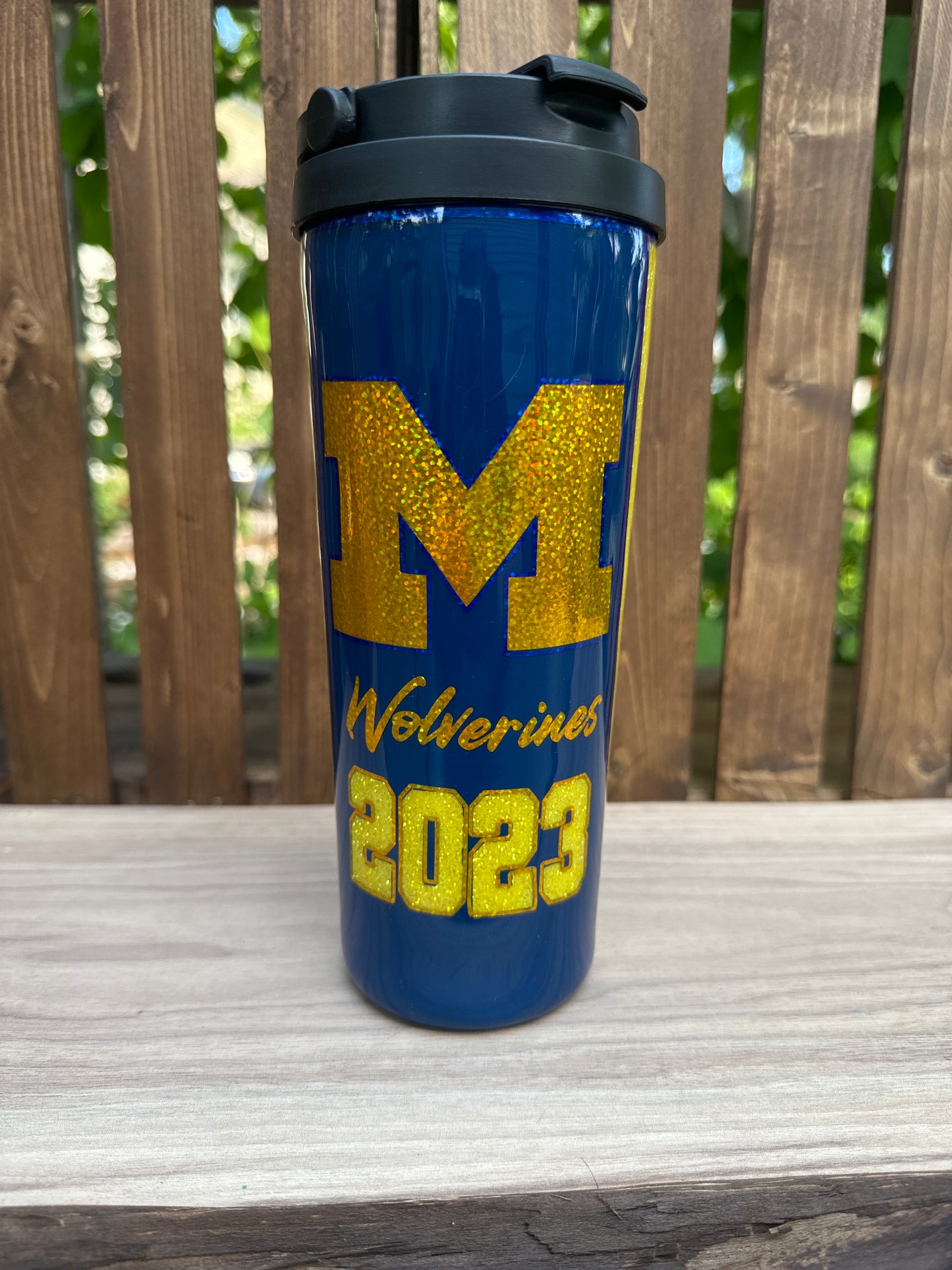 22 oz coffee travel mug-no straw Michigan