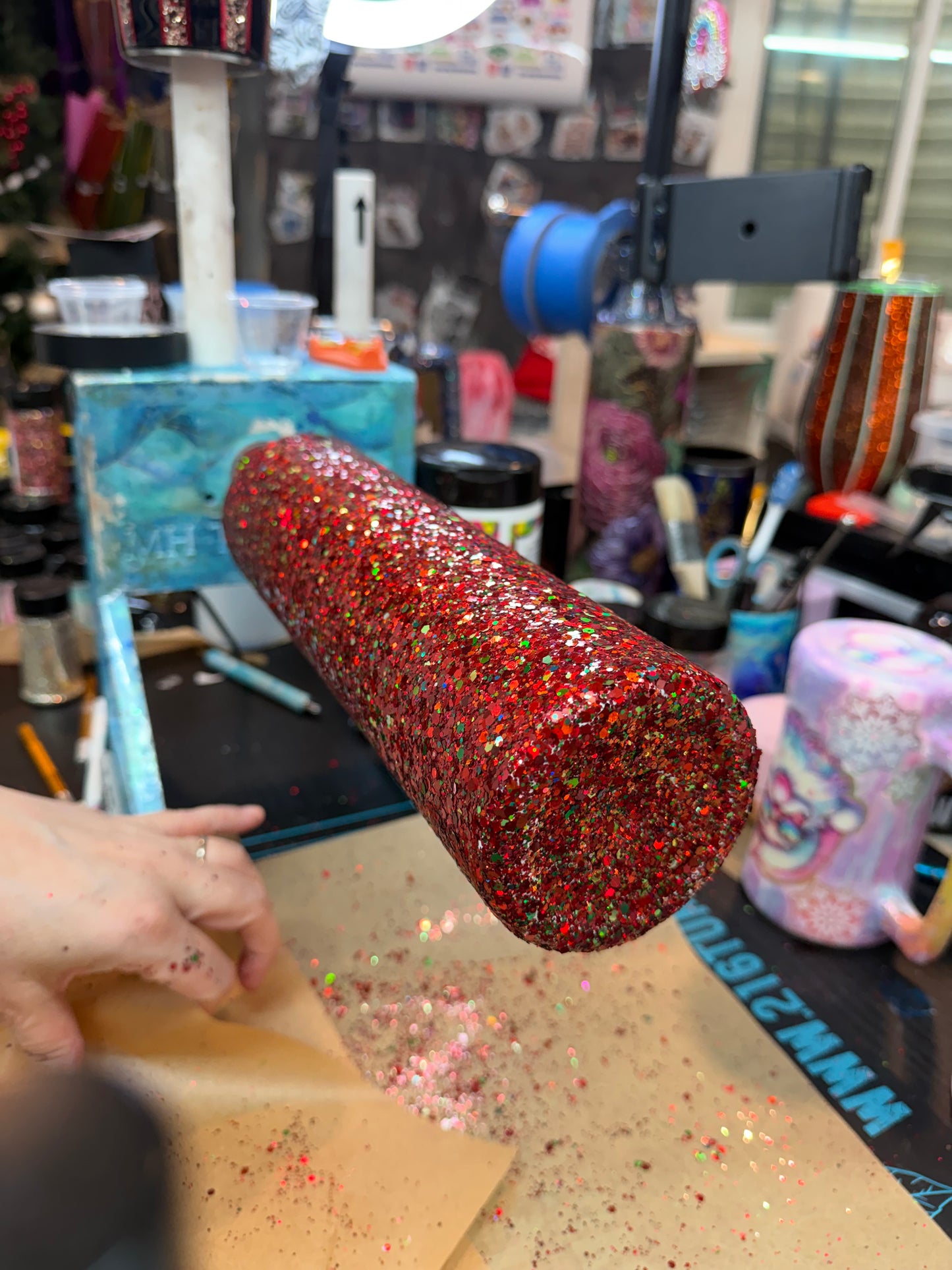 35 oz duo Christmas peekaboo base